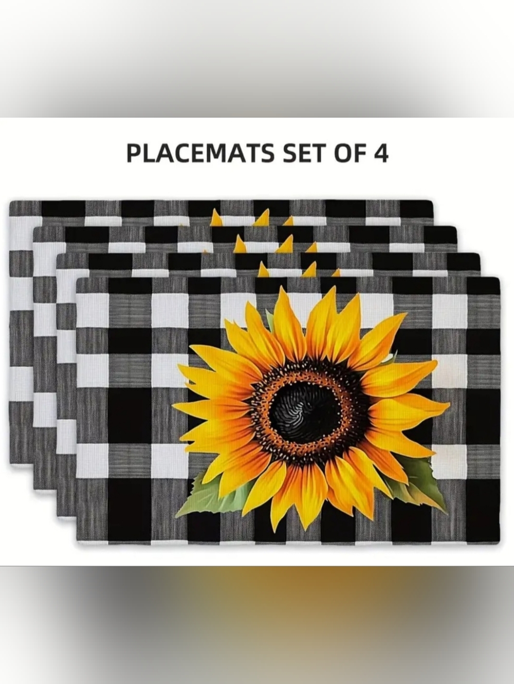 4 Spring And Summer Placemats - Picture 2 of 8
